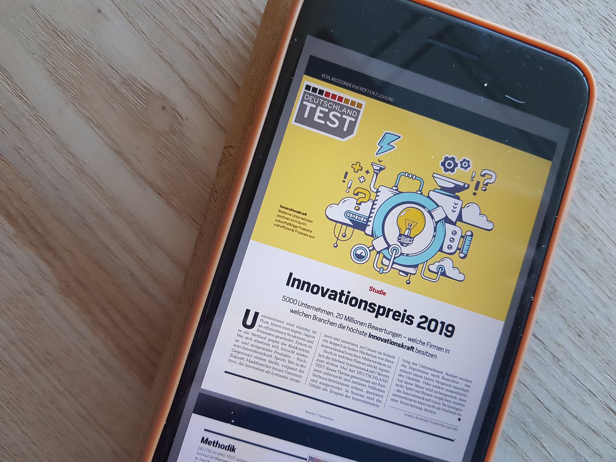 Juhu! 🥳 Telefónica gehört zu den innovativsten Unternehmen Deutschlands laut @FOCUS_MONEY Wir verbinden die meisten Menschen in Deutschland UND sind die Nr1 bei Innovationen unter den Telkos 🚀