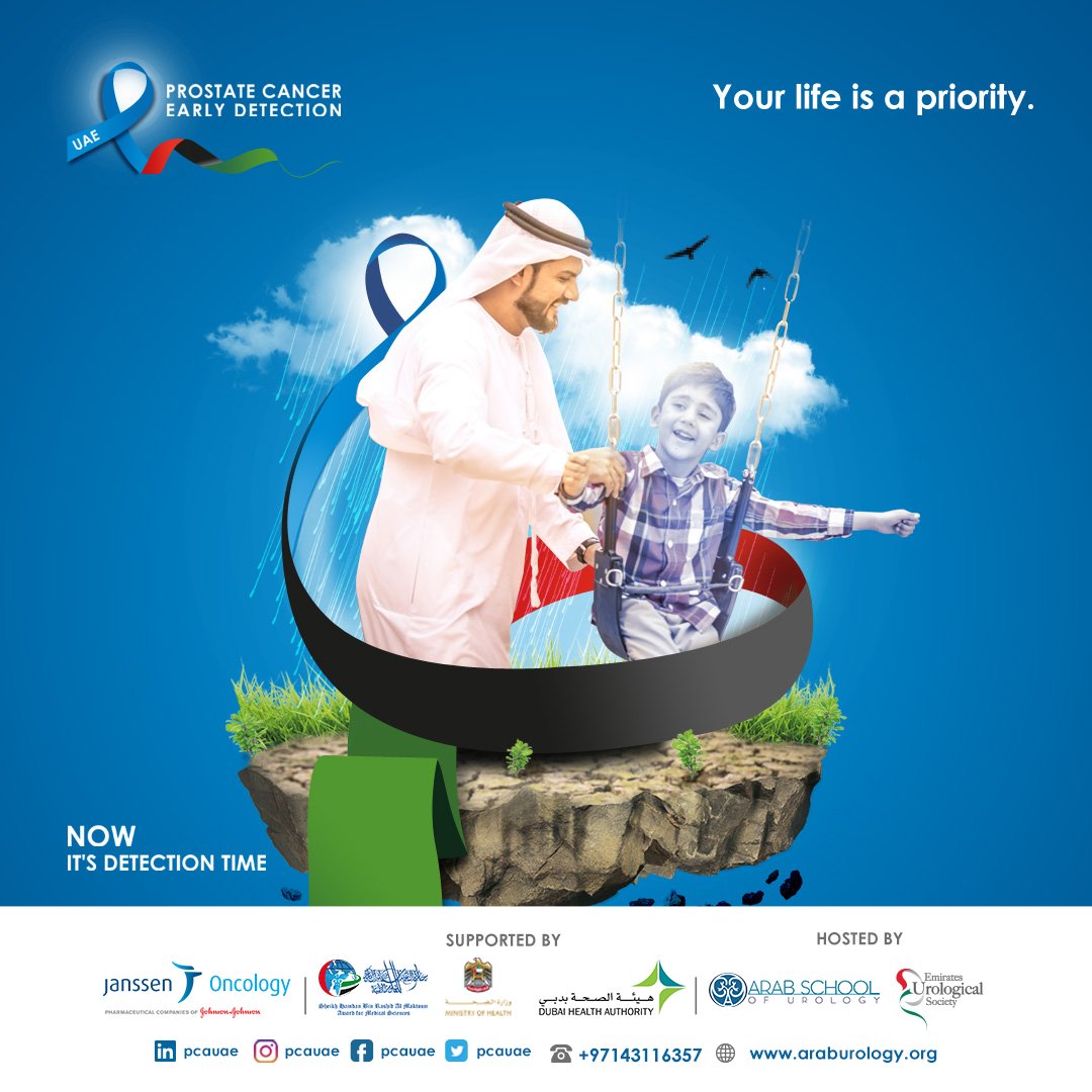 pcauae's tweet photo. Your life is a priority. We care for you, please take care of yourself.
.
Prostate Cancer Early Detection Awareness
.
#UAE #now_detection_time #prostatecancer #awareness #pcauae #urologyuae https://t.co/DGkJ34mcsg