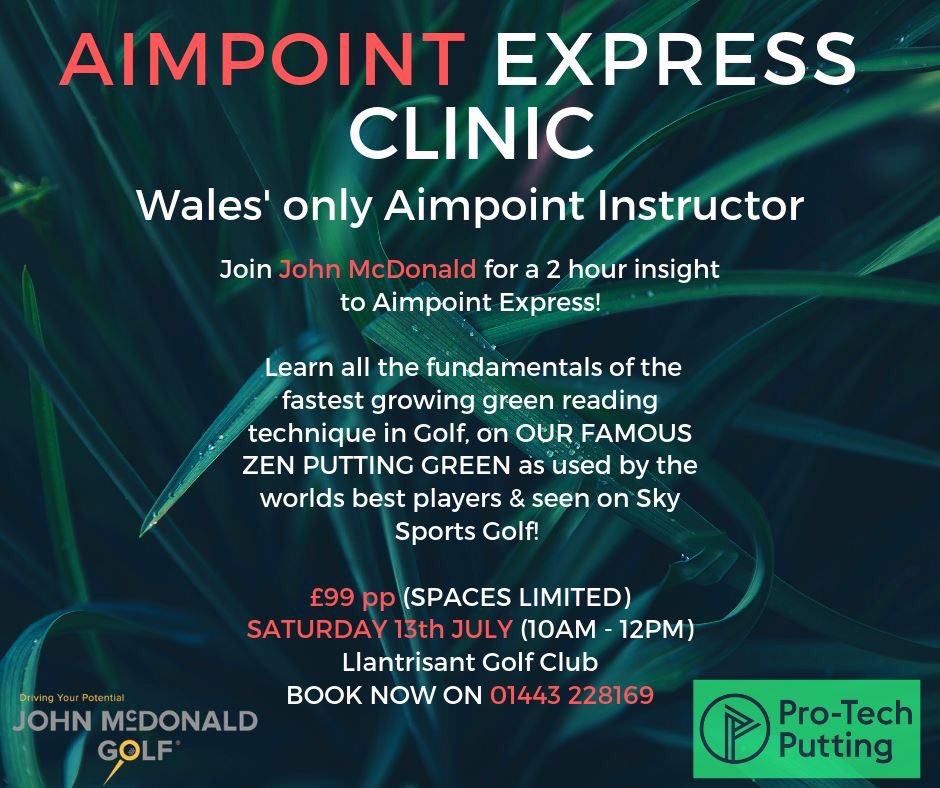 ProTechPutting (@pro_putting) on Twitter photo Are you looking to shave strokes off your game? Then look no further! <a href="/AimPointGolf/">AimPoint Golf</a> class available with Wales only aimpoint instructor! Spaces limited so book today! Are you looking to shave strokes off your game? Then look no further! <a href="/AimPointGolf/">AimPoint Golf</a> class available with Wales only aimpoint instructor! Spaces limited so book today!