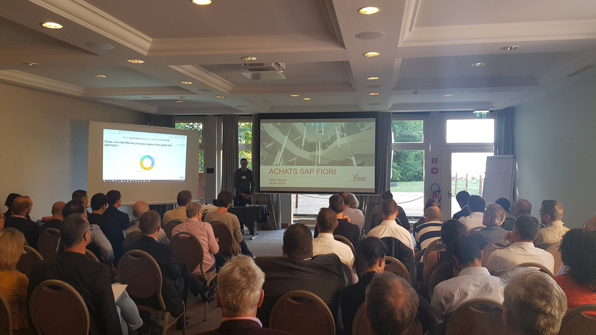 #SAP User Group - Switzerland - Great partnership with <a href="/InventyConsult/">Inventy</a> and neotechnologies #SAPFIORI - Customer Experience at Romande  Energie <a href="/SAPdach/">SAP D-A-CH</a>