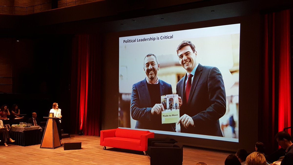 SUMP Award winner Greater Manchester makes clear that a strong political leadership is crucial and critical to succeed with sustainable urban mobility planning. Great job with your SUMP! #SUMP2019 #GreaterManchester
