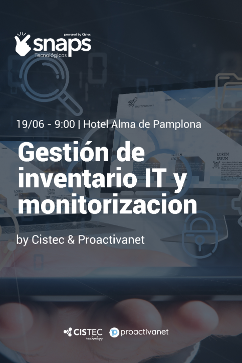 ¿Conoces las ventajas de #monitorizar los #sistemas y las #herramientas que hay para ello? Os presentamos todo lo que necesitáis saber en nuestro evento de mañana ¡estáis todos invitados!👉🏻 bit.ly/2XivY09
#CISTEC #Tecnología #Innovación #Evento <a href="/Alma_Pamplona/">Hotel Alma Pamplona</a> <a href="/SERnavarra/">SER Navarra</a>