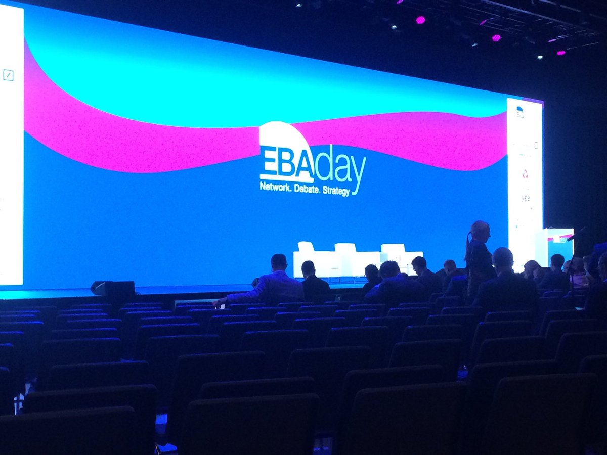About to get started @EBADay. @CGI_fs @CGI_uknews. (PS - Weather in Stockholm much better than London!)