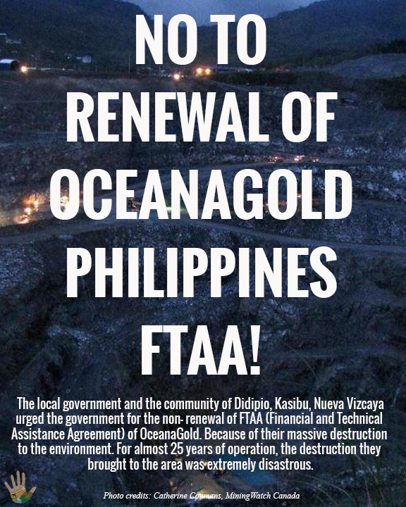 atm_philippines's tweet photo. Oceana Gold Project - Didipio Nueva Vizcaya, 25 years is enough. It's time to take care of our environment.
#ThereIsNoSuchThingAs #ResponsibleMiningPH? #MiningFreePH #ResponsibleMiningIsFakeNews #AminIto
#BanOpenPitMining #NoToLargeScaleMining #PassAMMB https://t.co/331aWg6zcG