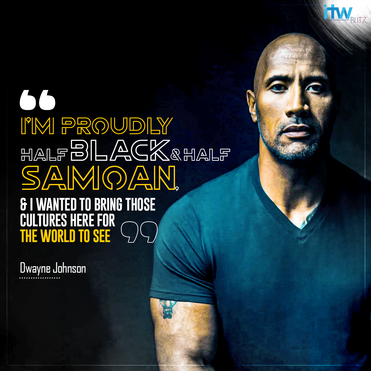 itwblitz's tweet image. .@TheRock speaking at the #MTVAwards. #QuoteUnquote