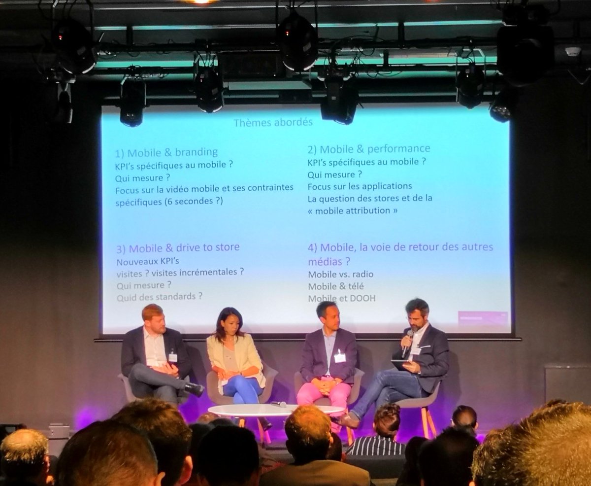 Alliance_Dgtle's tweet photo. #forumdigital Place à la #tableronde : #Mobile #branding, #performance, #drivetostore, #médias avec  @KKaout @nicolasrieul @Hoang_Bruce @jbouteiller https://t.co/pXPBXjpBLx