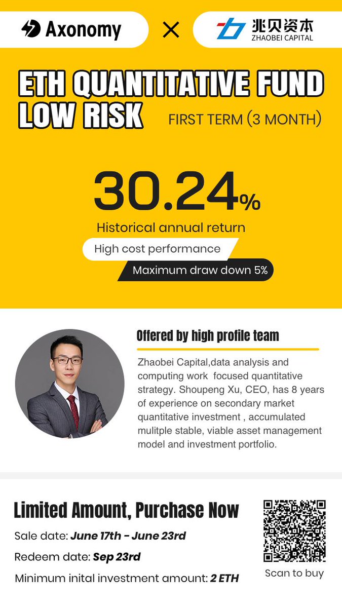 Axonomy1's tweet image. 2nd Round Product is selling on Axonomy.pro. We are offering 1- month BTC product. 3-month ETH products, BHD POC Mining. Click the picture for details