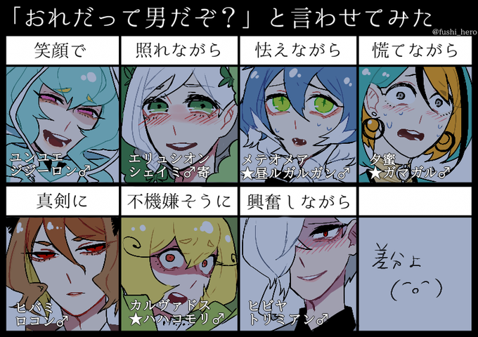 おれだって男だぞのtwitterイラスト検索結果 古い順