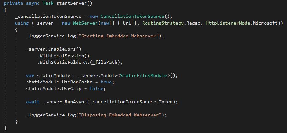 martinlingstuyl's tweet image. Busy converting an old Cordova app to Xamarin using a Hybrid Webview and #embedio local webserver. Works like a glove! 💪 #FreedomOfCode #Xamarin @apachecordova @xamarinhq