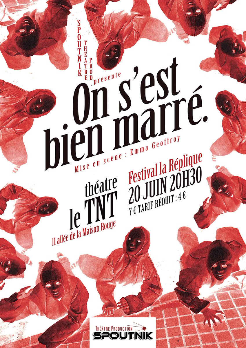 lareplique44's tweet photo. On s’est bien marré  librement inspiré de Séneque DRAME EXPÉRIMENTAL 1h par Spoutnik Théâtre Production.
https://t.co/uU5hhQWfSP #nantes #festival #nantesMétropoles #Culturenantes https://t.co/gXcaLQrHVV