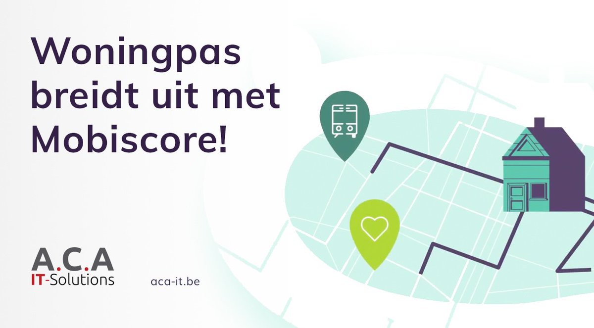 acagroup_be's tweet image. ACA heeft mee de #Mobiscore ontwikkeld, een uitbreiding op de Vlaamse Woningpas. Dankzij onze #Liferay expertise kunnen burgers nu snel en veilig de bereikbaarheid van voorzieningen in hun buurt bekijken. #trots

buff.ly/2Ft1rmn

#woningpas #omgevingvlaanderen #vlaanderen