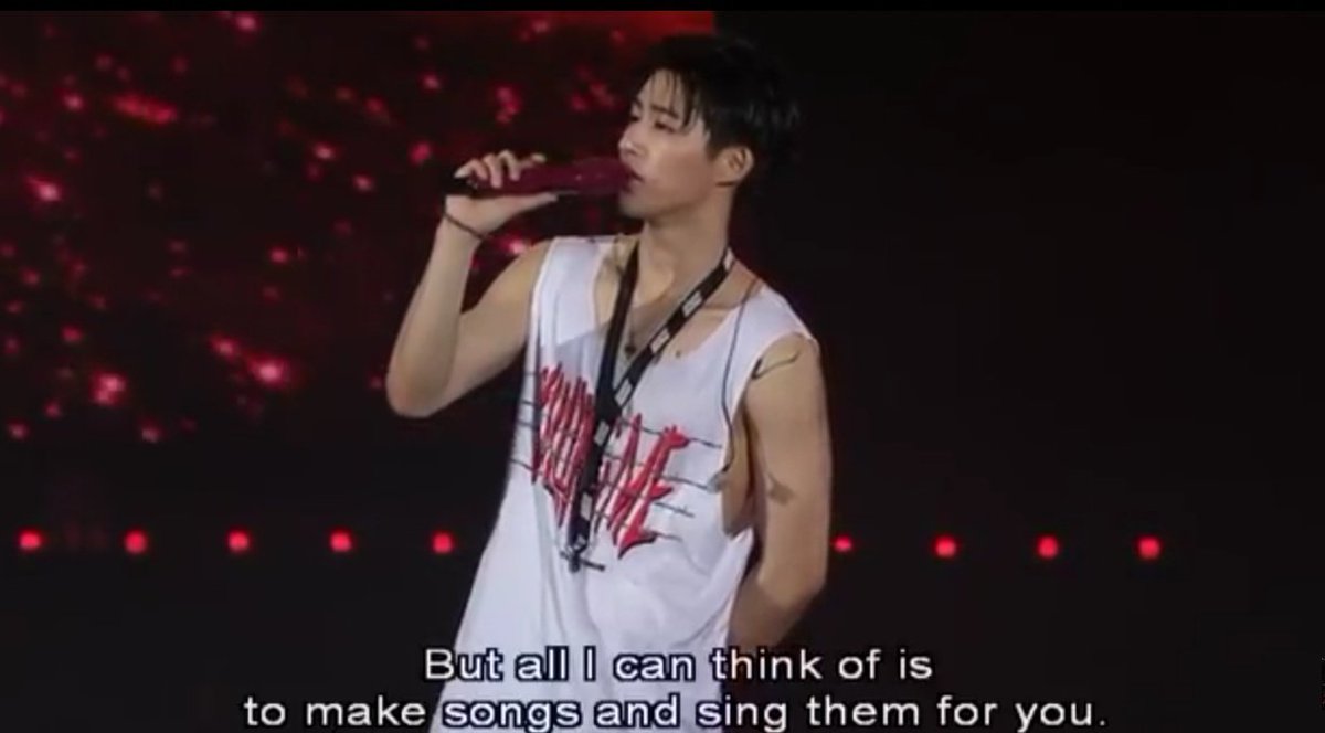 heyhya_'s tweet photo. remember when hanbin said "people change their mind so easily,  but you haven't changed" ?? mAN i felt that https://t.co/7t3aofGj9v