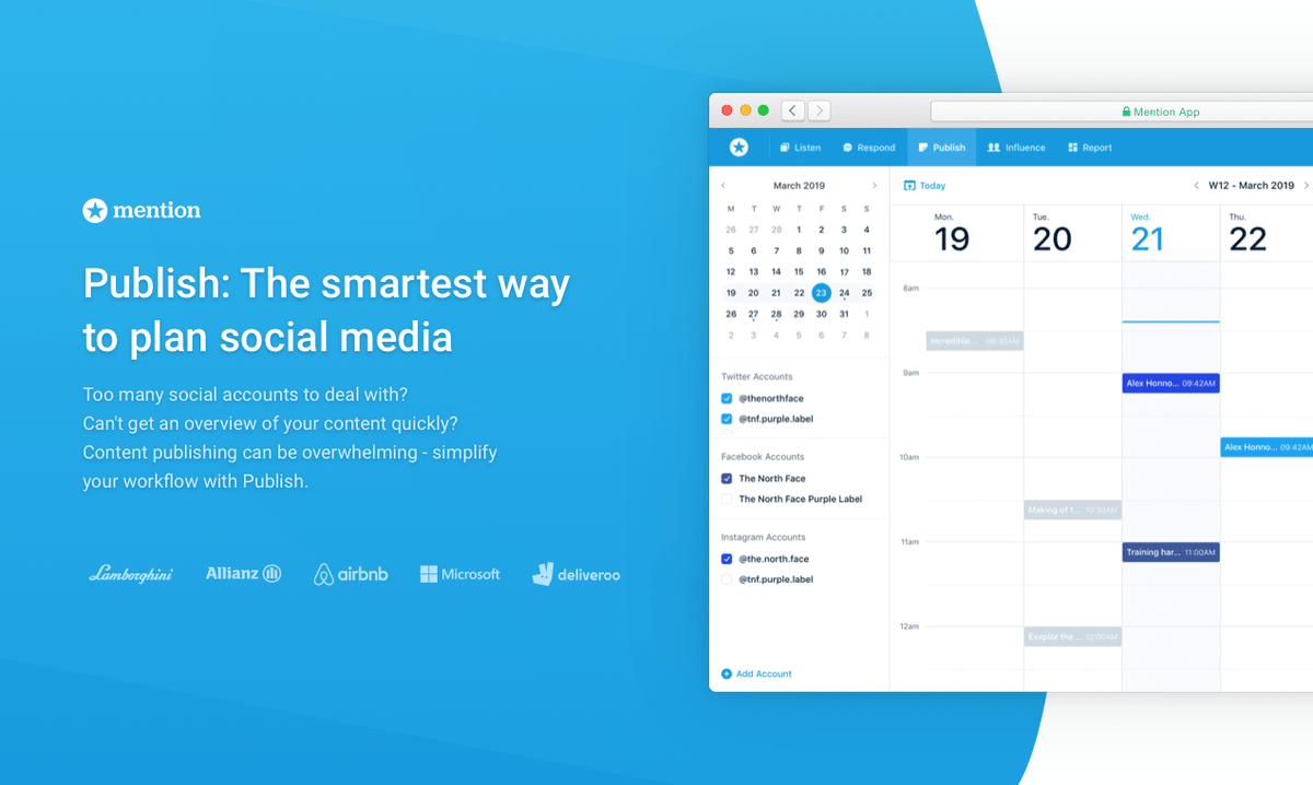 Mention (@mention) on Twitter photo We have BIG news ๐จ our new social media publishing feature is LIVE on <a href="/ProductHunt/">Product Hunt ๐ธ</a> ๐ฑ
Check it out โก๏ธ bit.ly/2MSet2O #PublishByMention We have BIG news ๐จ our new social media publishing feature is LIVE on <a href="/ProductHunt/">Product Hunt ๐ธ</a> ๐ฑ
Check it out โก๏ธ bit.ly/2MSet2O #PublishByMention