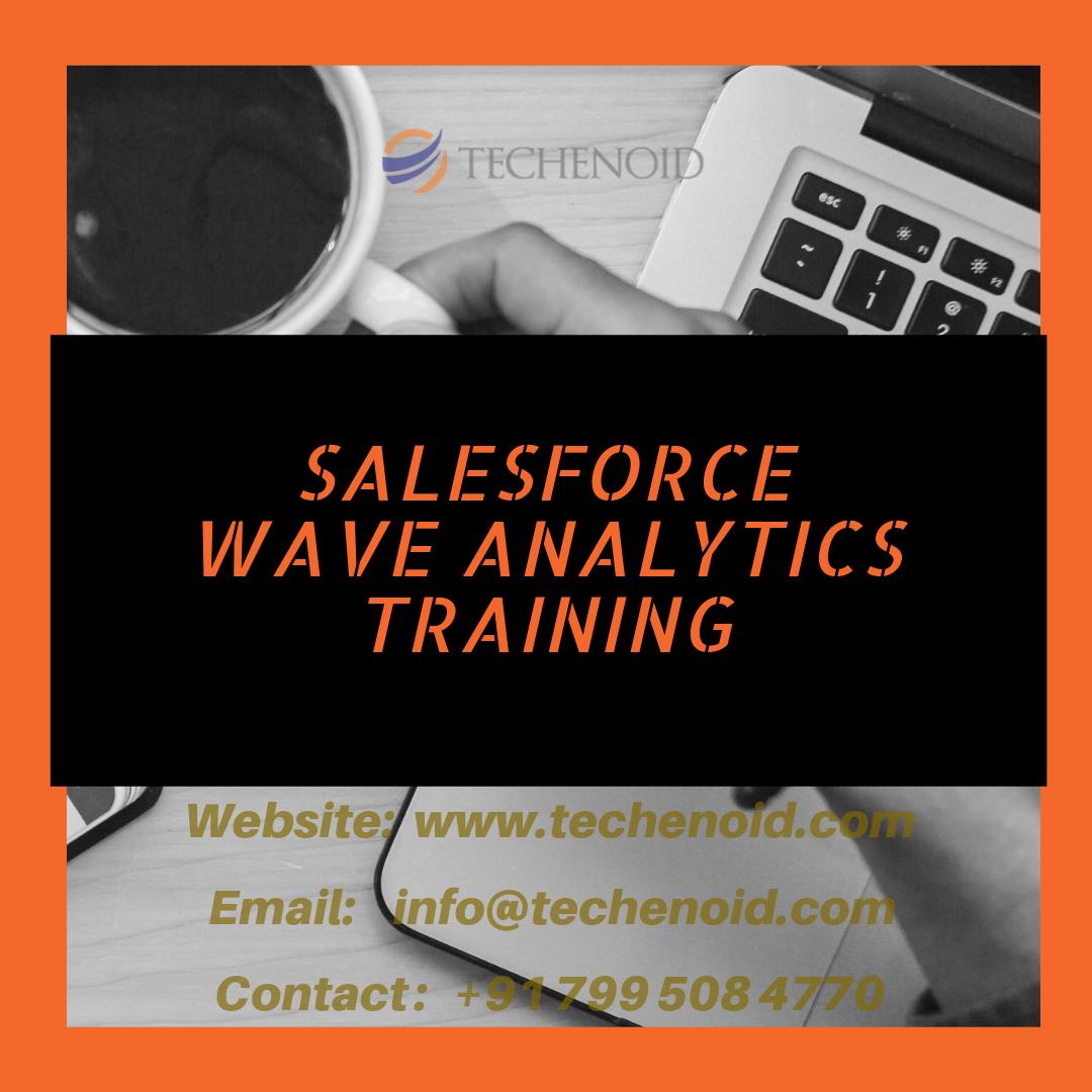 techenoid's tweet image. Techenoid #SalesforceWaveAnalytics is a course which will provide the students a vast knowledge about the cloud-based platform. Training course if done with #Techenoid gives a broader meaning & puts more value to the study. bit.ly/2IUk82T