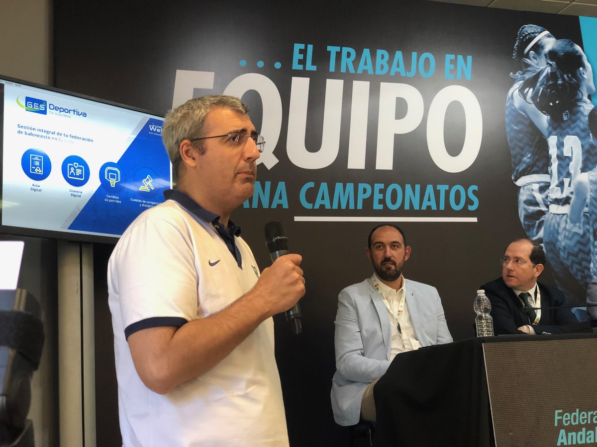 gesdeportiva's tweet photo. El sábado estuvimos en la Asamblea @FAB_Andaluza . Vimos la evolución de @gesdeportiva y las nuevas funcionalidades para la próxima temporada.
Con nuestra #ActaDigital en TODAS sus categorías han hecho 🏀16555 partidos y la App #AficionFAB, tiene unas📱40.000 instalaciones. https://t.co/njMy0kKAA9