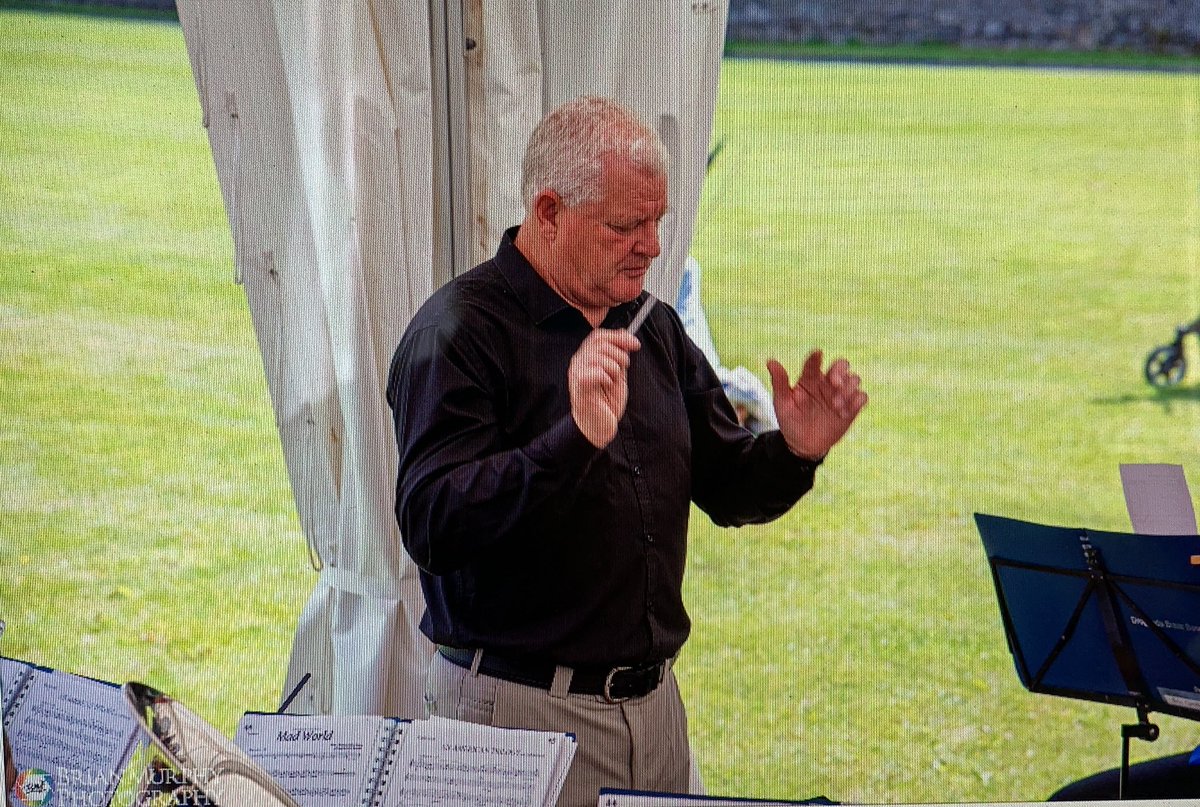 DroghedaBrass's tweet photo. Our musical director Michael Maher conducts his final gig this Sunday at Oldbridge Estate from 2-4pm. Entry is free so bring a picnic and a blanket. Be a part of history as we bid farewell. And don’t forget, you get unlimited access to his terrible jokes too! #louthchat #music https://t.co/ye4I7g3juj