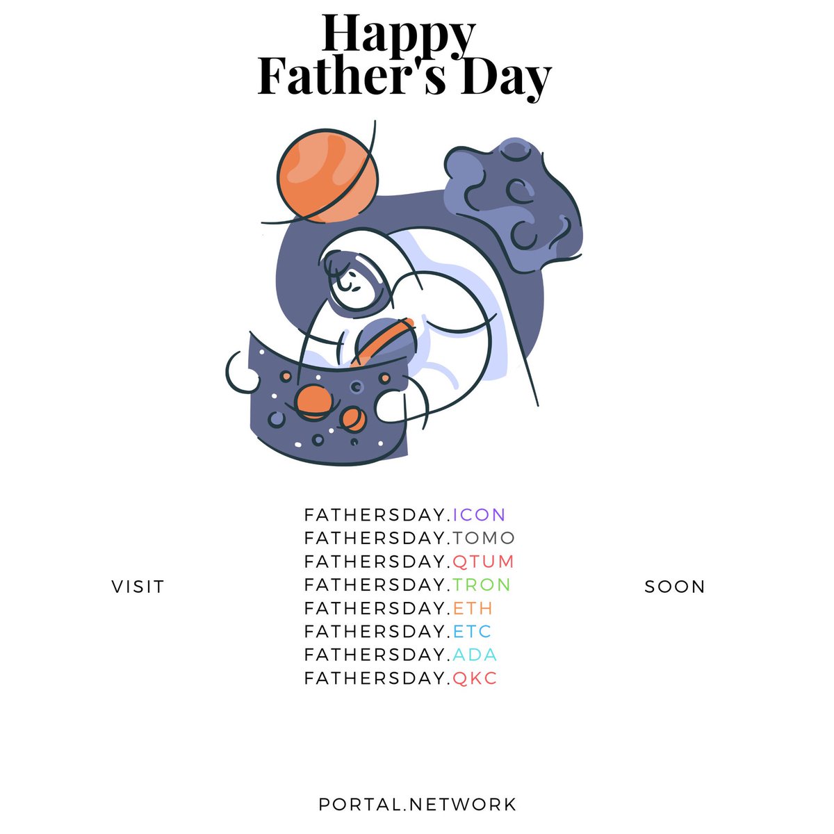 itisportal's tweet photo. “Thank you, for all the fathers/hero who help us navigate our ways in this crypto universe.”💪🏼

We are launching BNS on🐲 @helloiconworld @TomoChainANN @Quark_Chain @QtumOfficial @EthereumClassic @NKN_ORG @Tronfoundation 

👁dWeb will be using @chainlink @IPFSbot @BluzelleHQ tech https://t.co/7BYOkVIns5