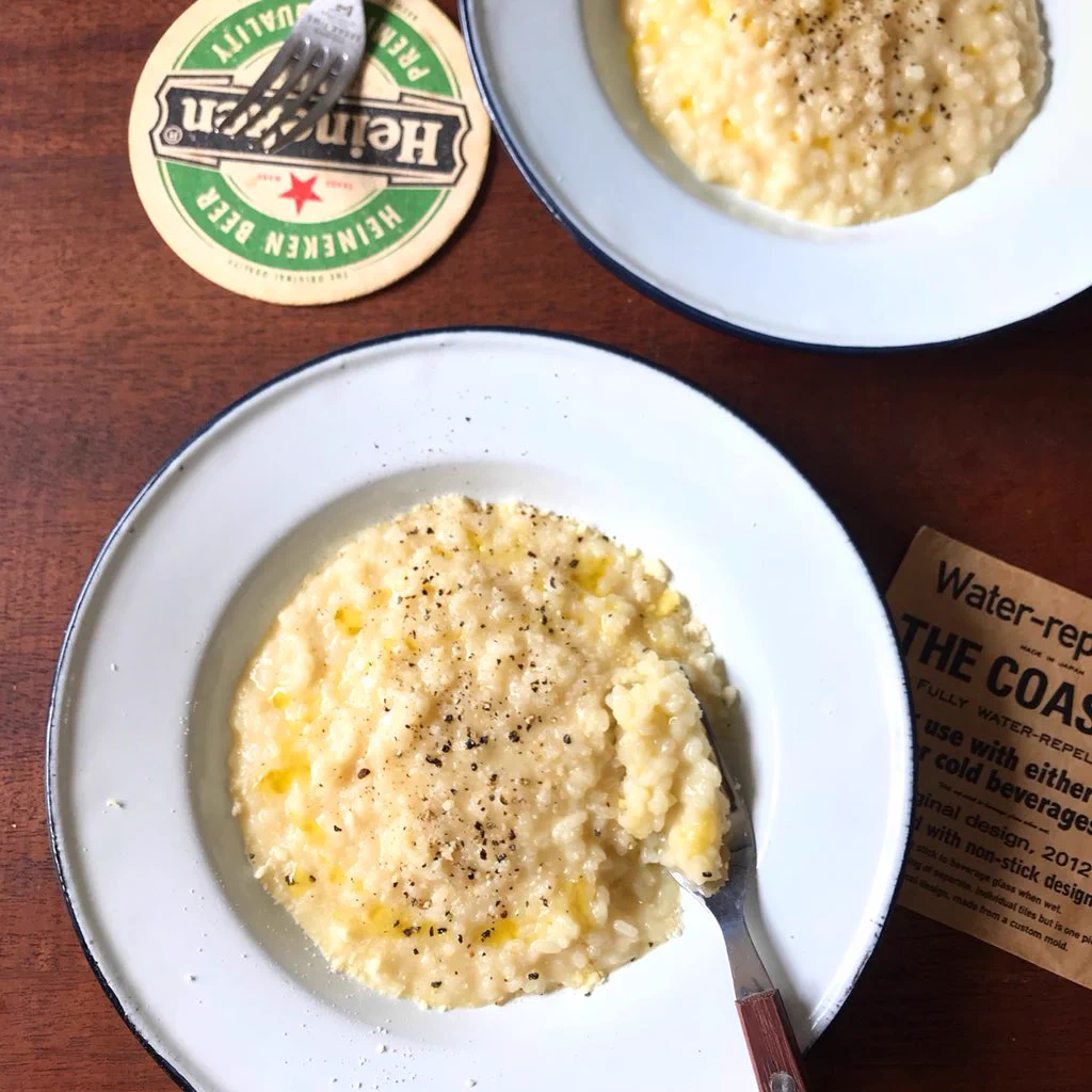 ご飯すら炊いていない日に！レンジで簡単神チーズリゾット！