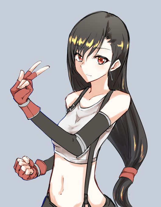 かわよ
#FF7 
#ティファ 