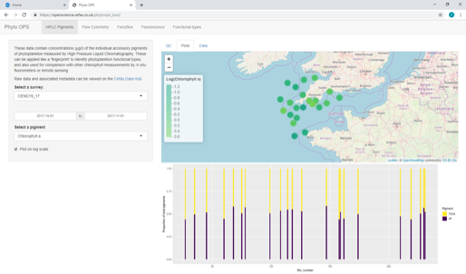 JERICORI's tweet photo. PHYTO-OPS: a tool for visualisation of phytoplankton data from FerryBox, HPLC and flow cytometry https://t.co/HubiIG7rDf #JERICO_NEXT @CefasGovUK https://t.co/mC0c1nSqSW