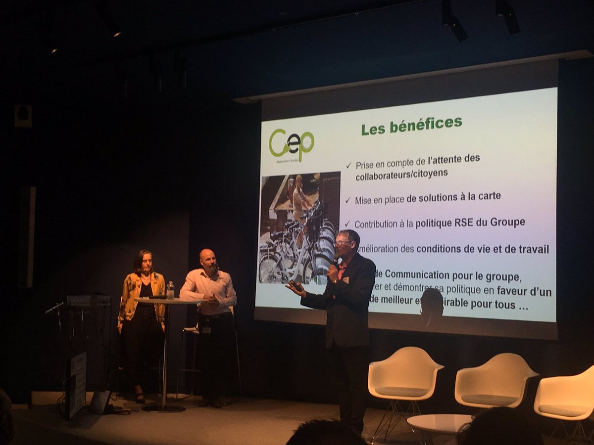 PascaleG_RSE's tweet photo. La @CE_CotedAzur va encore plus loin dans la #mobilité de ses salariés en mettant à leur disposition des #vélos #électriques en libre service sur le siège de Toulon, en partenariat avec #CEPDéplacementDurable
#RSE #Engagement #CECAZ #ColloquePHARESudEst https://t.co/B3SzDjzMl0