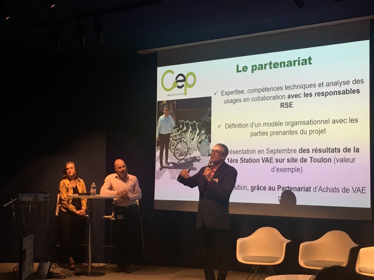 PascaleG_RSE's tweet photo. La @CE_CotedAzur va encore plus loin dans la #mobilité de ses salariés en mettant à leur disposition des #vélos #électriques en libre service sur le siège de Toulon, en partenariat avec #CEPDéplacementDurable
#RSE #Engagement #CECAZ #ColloquePHARESudEst https://t.co/B3SzDjzMl0