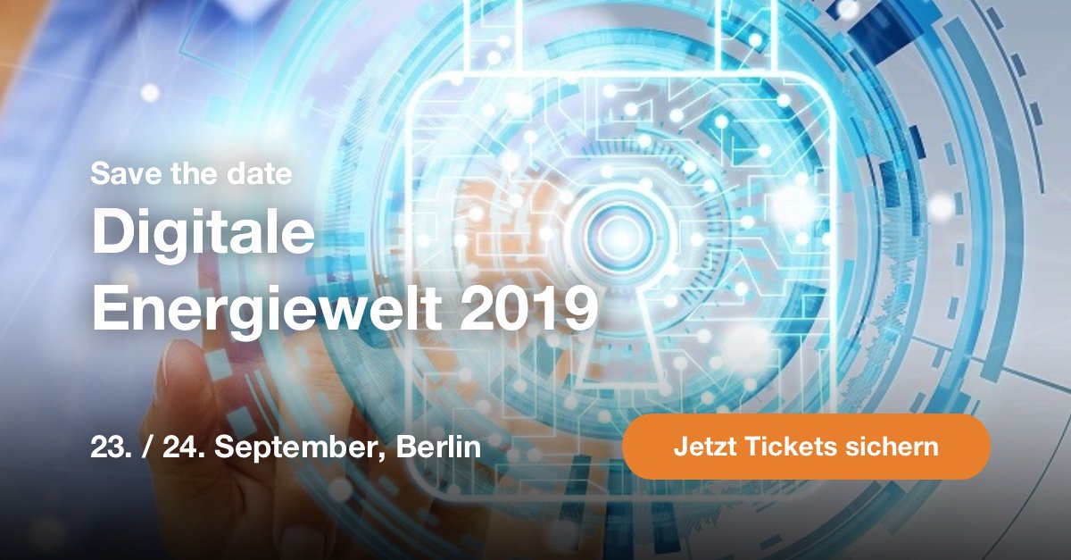 QVSD_ev's tweet photo. Save the Date: Digitale Energiewelt 2019 /// https://t.co/WMhAZ17jeB https://t.co/rLoHqdPSW4