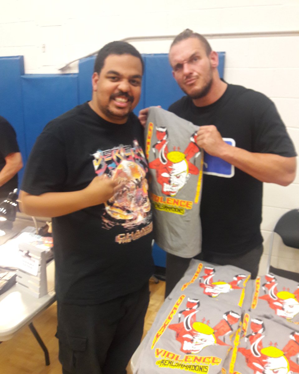 sfsstudios1's tweet image. Cool AF When your design is at your local Indy Fed @allprowrestling   thanks @RealSamAdonis  for the opportunity!

More to come!

#nicwinsteadart
#graphicdesign 
#samadonis 
#wrestlerex
#allprowrestling