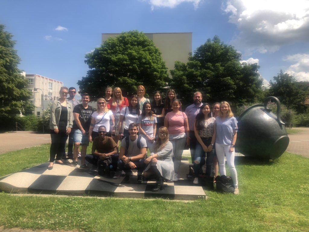 professormerlot's tweet photo. It’s always sunny in the Harz of Germany. Project week completed with great social media tourism communication presentations. These students have bright ideas and futures. #projectweekHH @HH_Harz @ProfessorMerlot https://t.co/cVH8zYjykM