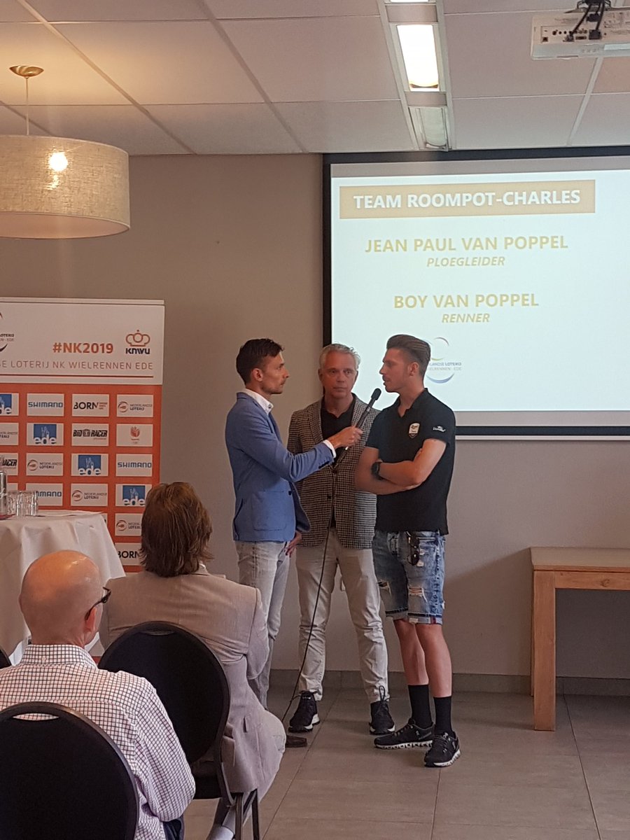 Wij blikken alvast vooruit met de persconferentie van het NK Wielrennen in Ede #nk2019 #nkwielrennen #ede