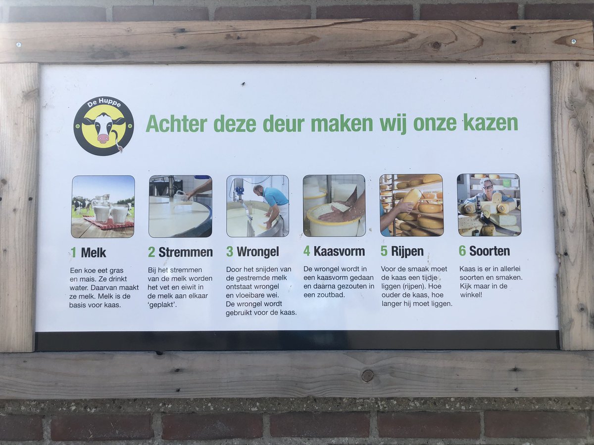 NatVeehouderij's tweet photo. Aangekomen op @dehuppe in #zwolle. Groep Kenianen aan de slag met #kaas maken, eerst uitleg en achtergrond door boer Alfons van Vilsteren @Stadslanderijen https://t.co/XTLBdVZOG3