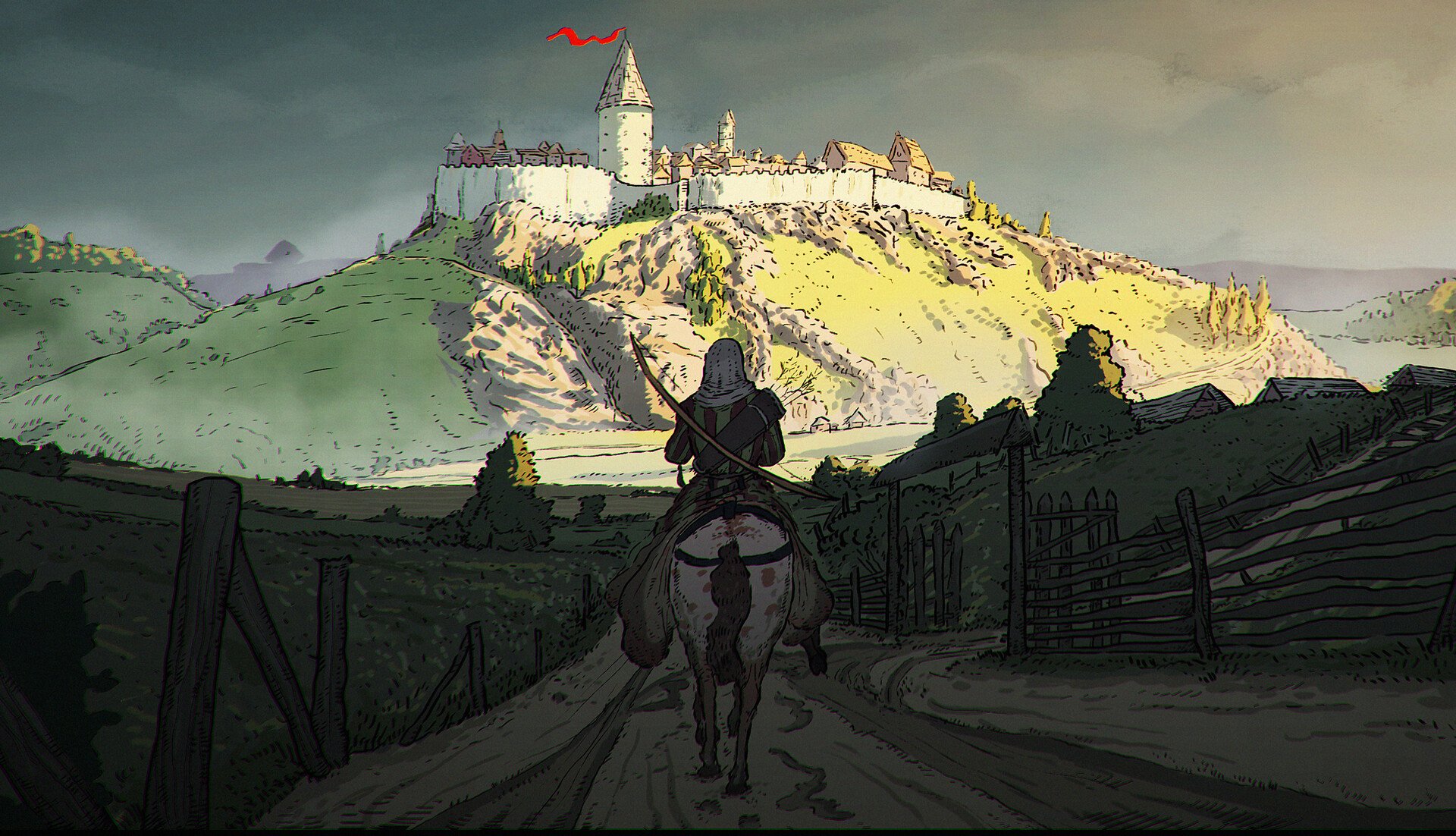 "Стартуем день с прелестной картиной, вдохновленной Kingdom Come: Deli...