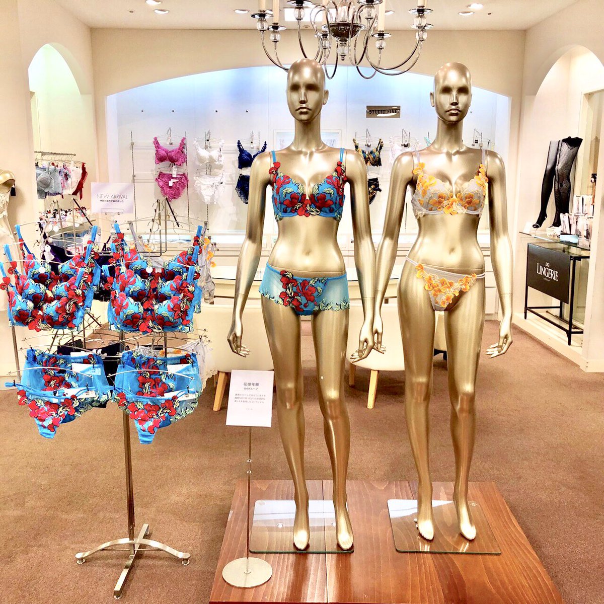 店頭情報 #そごう千葉店 本館3階インナーウェア売り場 ワコール