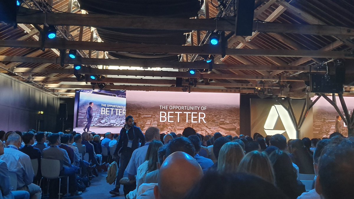 "The opportunity of better" <a href="/autodesk/">Autodesk</a> 
#AUlondon