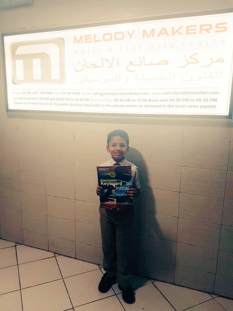 MyrtleManoj's tweet image. Yay! Super proud of you Manvith🎹🕺Congratulations on first milestone! Way to go ..
Thank you @melodymakersdxb Sir Denis 💐 ever grateful!
#TCLinitial 🎹
#gemsnms_alkhail