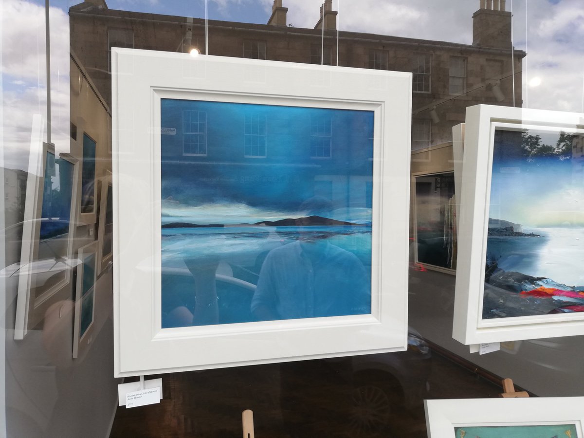 Anne_FineArtist's tweet photo. My new Harris paintings now on show at the Atelier Gallery Howard Street Edinburgh @OuterHebs @VisitScotland #isleofharris #paintings #edinburgh https://t.co/A00JPZPf9J