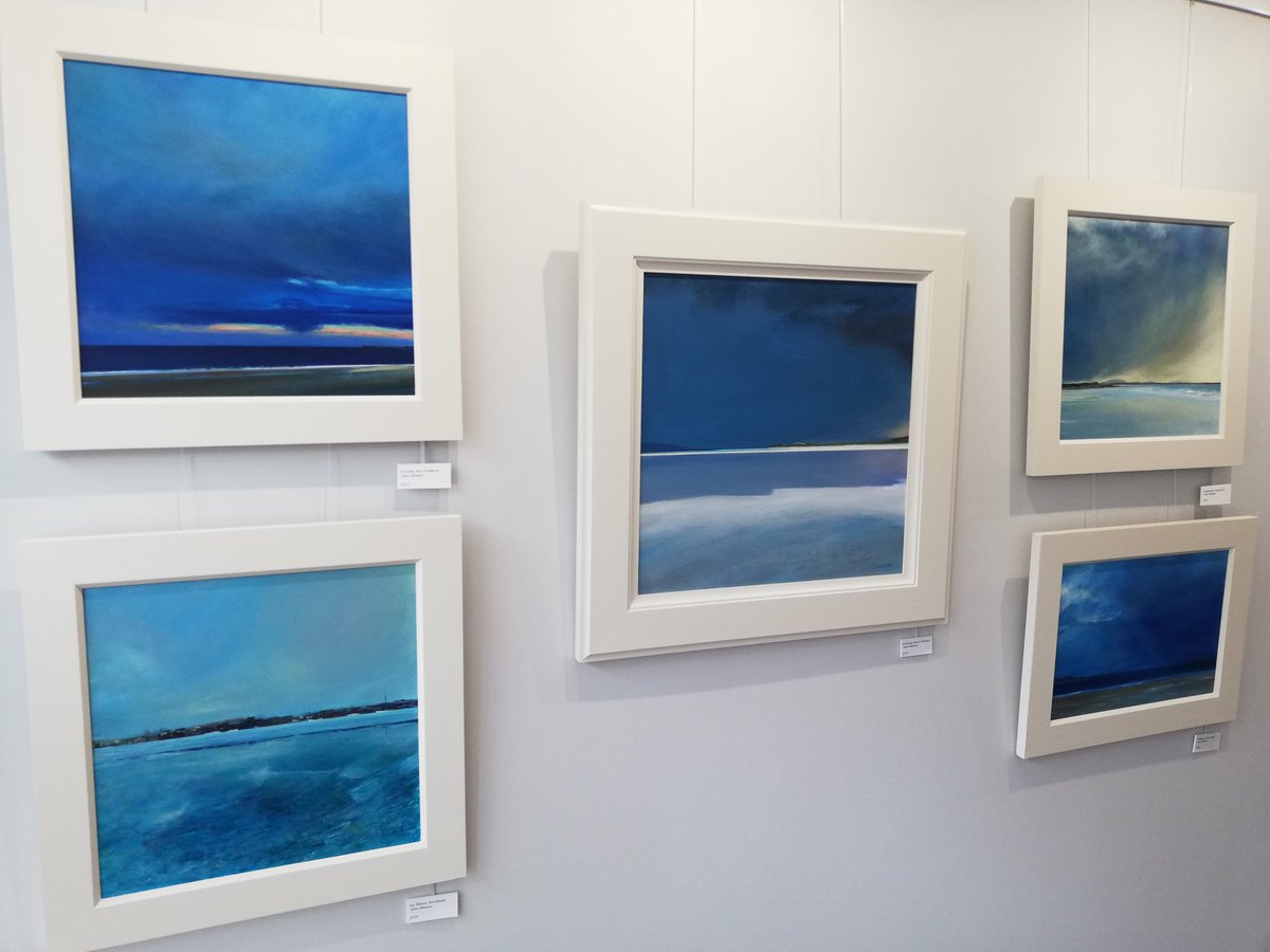 My new Harris paintings now on show at the Atelier Gallery Howard Street Edinburgh <a href="/OuterHebs/">Visit Outer Hebrides</a> <a href="/VisitScotland/">VisitScotland</a> #isleofharris #paintings #edinburgh