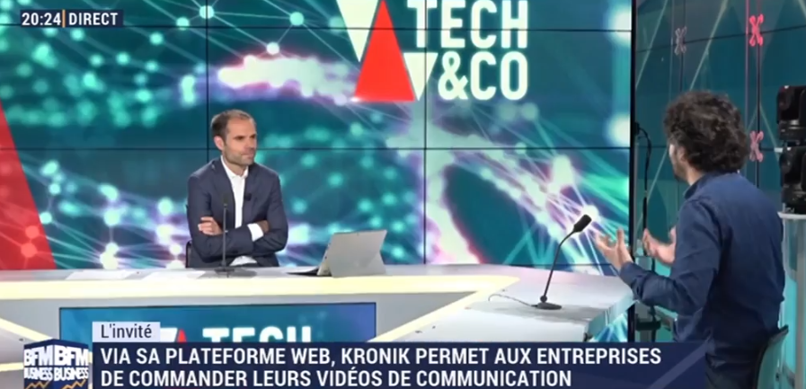 goodmorning_biz's tweet photo. 📺 Voir ou revoir en intégralité l'émission #TechCo du 17 juin présentée par @SCouasnonBFM, avec notamment :

➡ @HugoDeGentile, cofondateur de Willo
➡ @mathieu_tonin, cofondateur de @meetkronik
➡ @quaetaersg, cofondateur de @moveyourbuddy

👉 https://t.co/1Wm6VaU3vz https://t.co/JsR35jIPuU