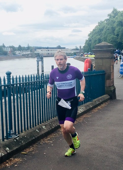 NBS_NTU's tweet photo. Congratulations to our NBS triathletes for competing in the Nottingham Triathlon in celebration of Nottingham Business School turning 40. They did us proud with all three teams finishing in the top five. There will be some sore legs today! #WTSNottingham #WeAreNBS #WeAre40 https://t.co/RqCZm2S1PL