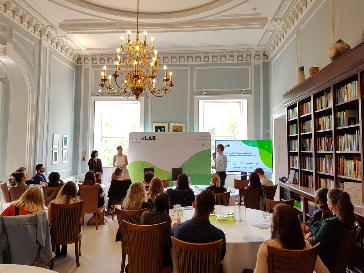 EventLAB_online's tweet photo. Proven Techniques To Enhance Stakeholder Engagement And Improve Event Project Results - EventLAB series workshop by @theBEYONDevents at the stunning @10_11CHT. https://t.co/Fr3QuAUhuR