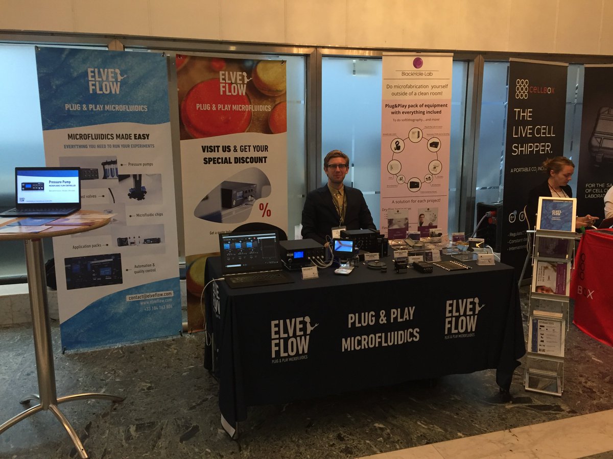 Meet BlackHole Lab at the Lab-On-A-Chip Europe 2019 in Rotterdam. We wait for talking with you at the Elveflow booth! #microfluidics #microfabrication