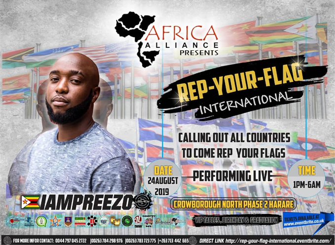 DocDollasignMus's tweet image. Catch @dollasign_music @iampreezo #Repyoflag hosted by @AFRICAATS