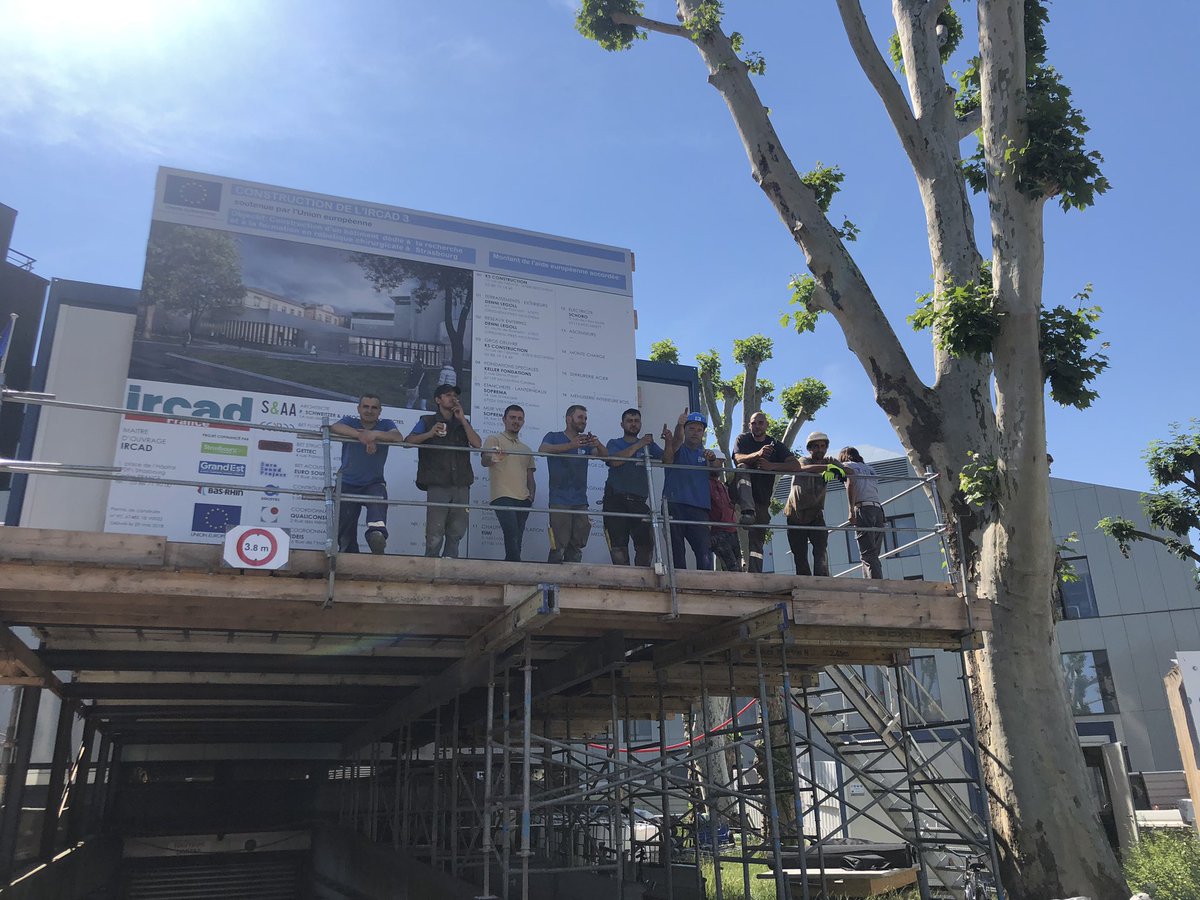 JeanROTTNER's tweet photo. L’audace et le travail partenarial paient toujours
La 1ere pierre de l’#IRCAD3 démontre que l’excellence mondiale se développe en région.
La position régionale en matière de santé ne cesse de se renforcer https://t.co/kZ0rd0rIdf
