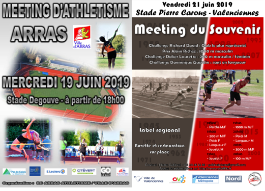 LigueHDFA's tweet photo. #trackandfield 2 Meetings à venir cette semaine 🏃♂️💨
Mercredi Meeting du @rcarrasathle
Vendredi Meeting de l'@valathle
Toutes les infos sur le site de la ligue
👉https://t.co/nUIqXOE1hW
@FFAthletisme #LHDFA https://t.co/oIIHrkaxtL