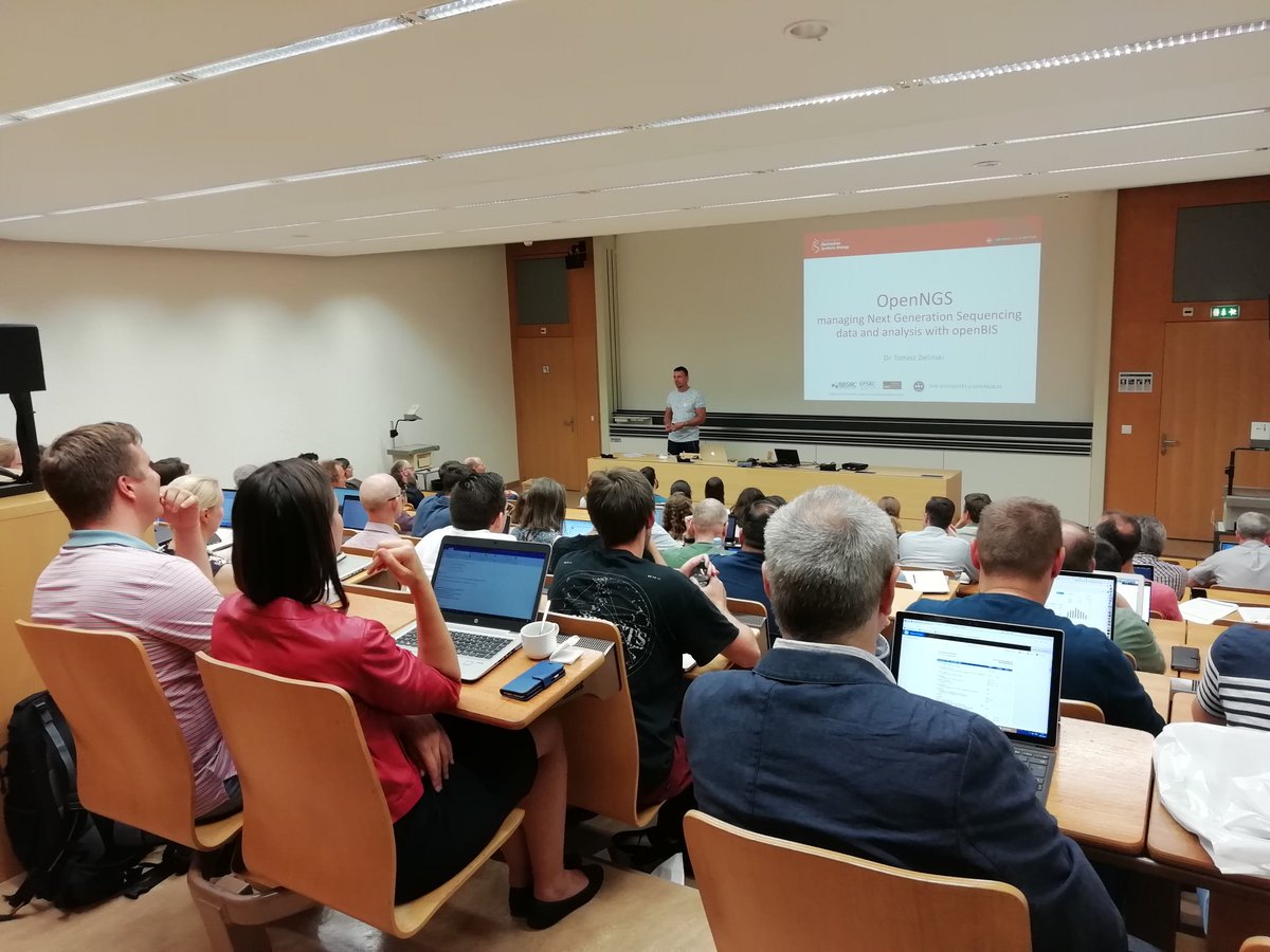 ETH_SIS's tweet photo. Packed house at the 2019 #openBIS User Group Meeting - great to see so many people from different research fields and institutions #researchdatamanagement #FAIRdata #OpenScience https://t.co/usI3Pgbksb