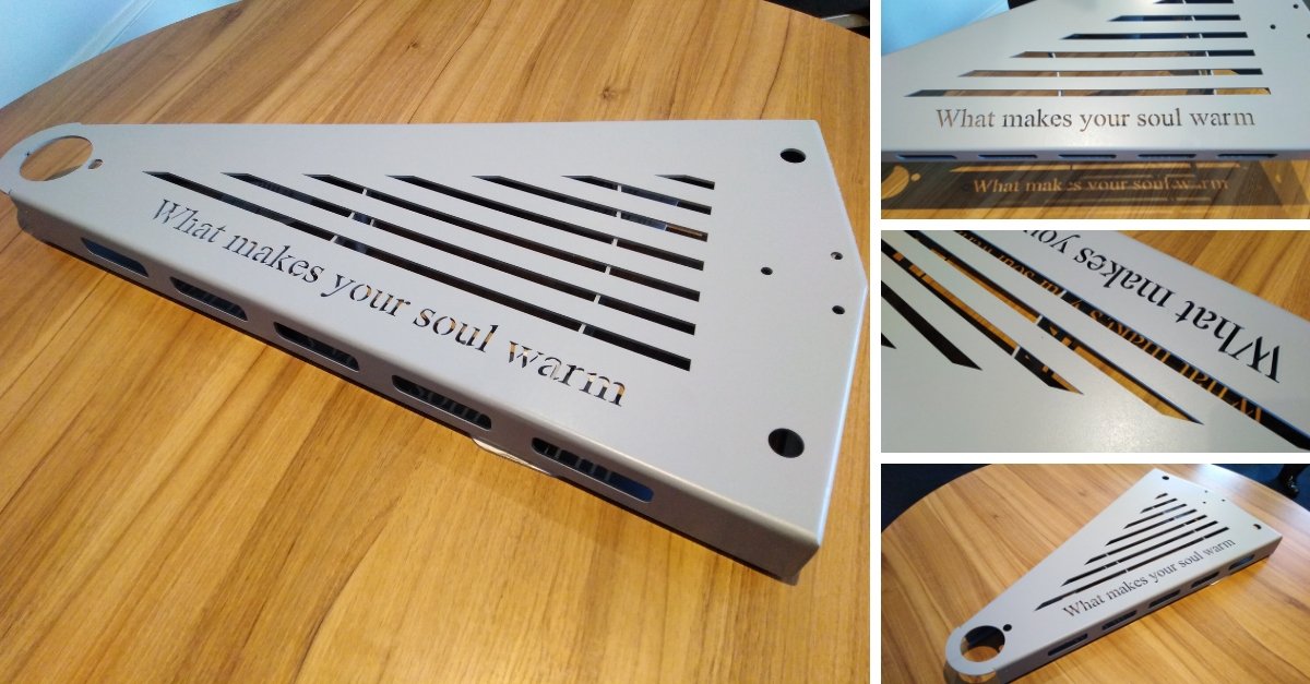 This week we're building a stairway to heaven!

A special request to fabricate a staircase, with the customer's favorite song lyrics precision laser cut into each step. 

Any one recognize the lyrics laser cut into this step?  

#Engineering #Architecture #Art  #Laser