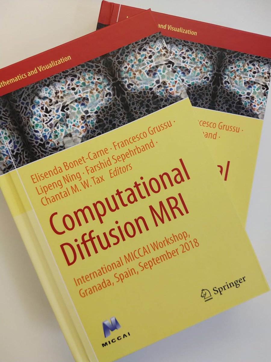 The printed proceedings of #CDMRI2018 are finally available - thanks a lot all for the great contributions! #MUSHAC #CDMRI2019 #Granada