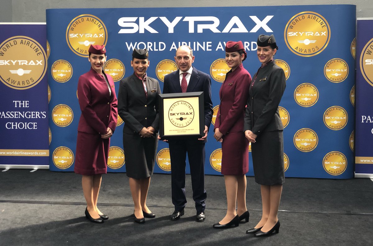 Qatar Airways tweet media