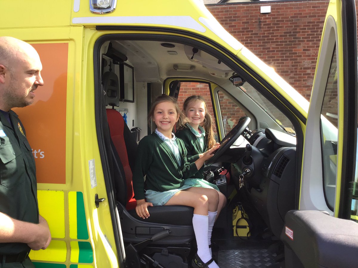 sjvblackpool's tweet photo. Two paramedics came to see us today and we found out lots of information about their job ๐ #SJVClassRC https://t.co/Af32IpzDJ7
