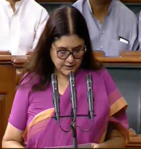 I mean if you list them one after the other, you are suckers for family drama. 
Have to give it to the mother-in-law for passing on her flair for Indian textiles. 

#SansadWatch #Parliament #LokSabha